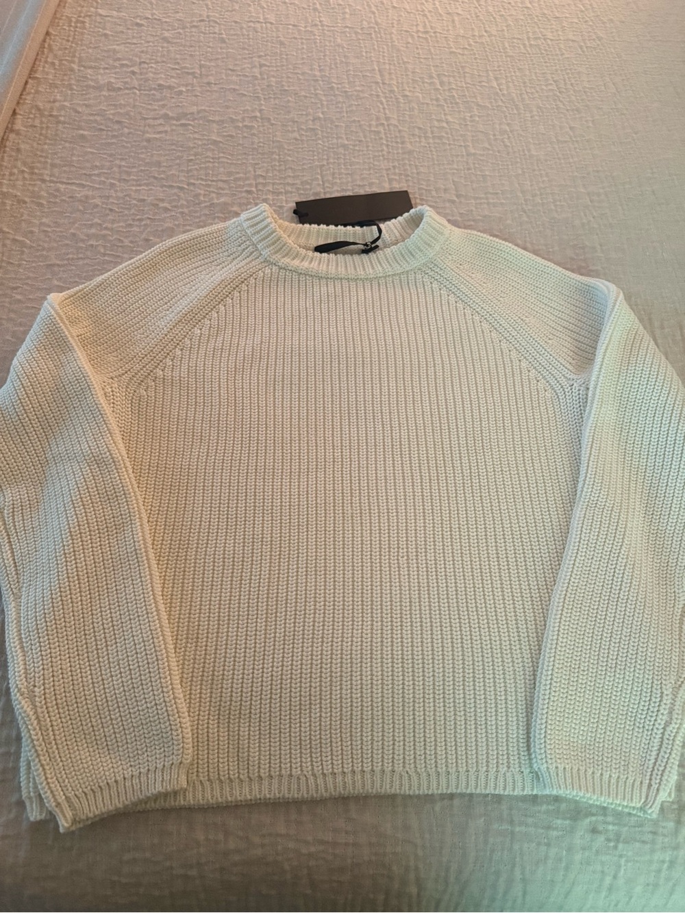 NWT Jenni Kayne Cotton Fisherman
Sweater Ivory Cream Size XS ⚓️⚓️⚓️ - Picture 5 of 10